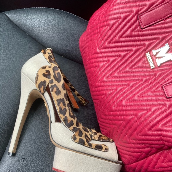 Charlotte Olympia leopardess wheels new - Picture 12 of 13